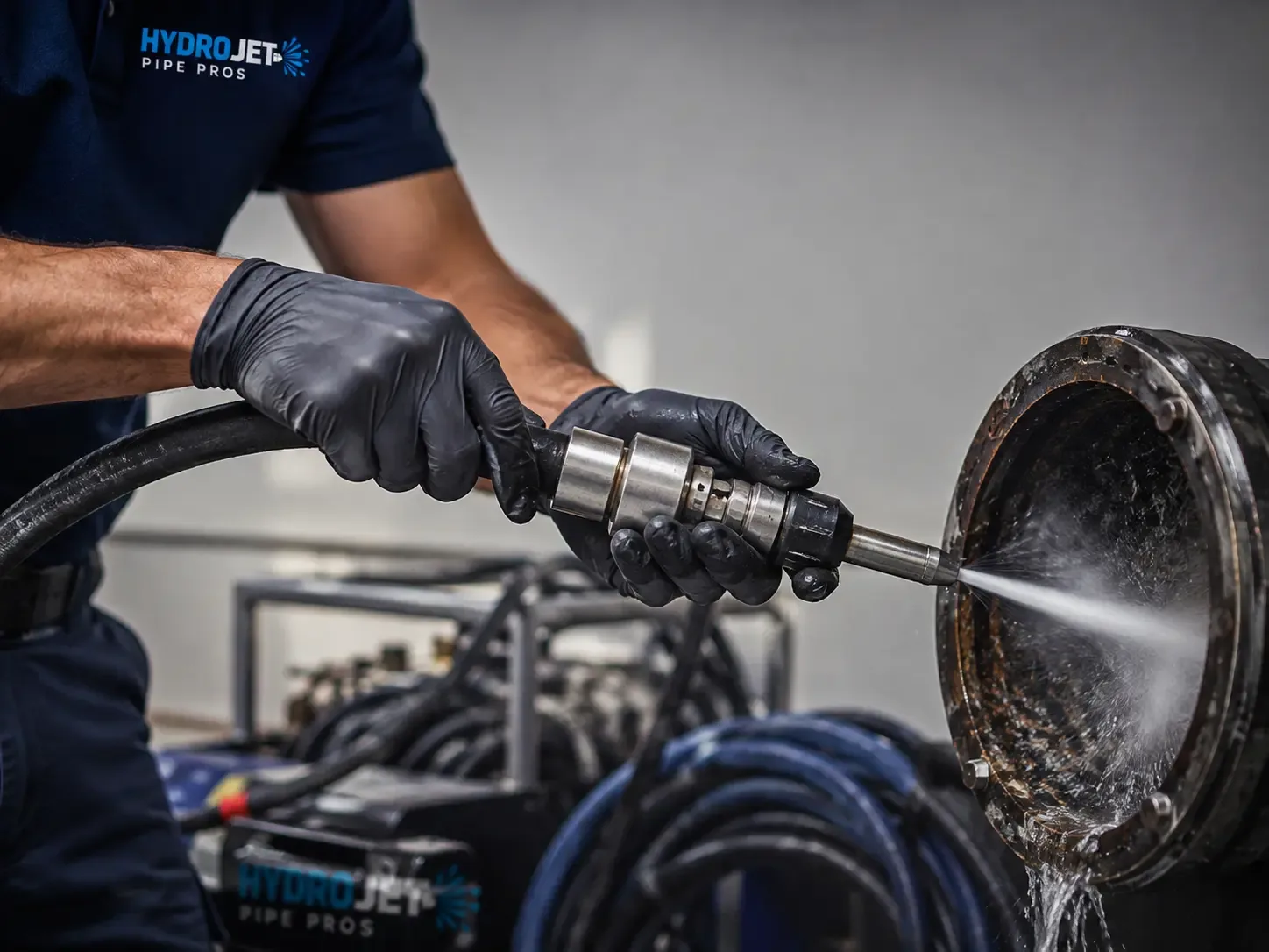 Hydro Jet Pipe Descaling in Keyport, WA